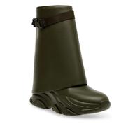 Steve Madden - Bottes à cheville - Femme - Chaussures - Vert - Taille: 37 1/2 EU