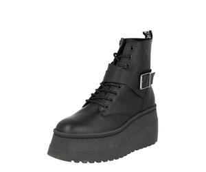 STEVE MADDEN Bottines à lacets 'Piano' noir, Taille 41