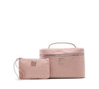 Steve Madden Cosmic Sac de maquillage matelassé avec dragonne pour femme Blush