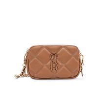 Steve Madden Crossbody, Bdaisy Double Zip Bandoulière Femme, Cognac, Taille Unique