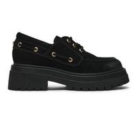 Steve Madden Detroit Flat Shoes Black Suede Taille: 41 | Mocassins Outlet | Femme | Le Noir