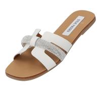 Steve Madden Edriah Mules blanches, Blanc., 37 EU