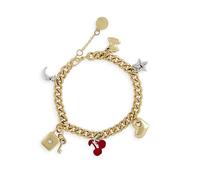 Steve Madden Ensemble de bijoux avec trois boucles d'oreilles et bracelet en forme de coeur et étoile, NO SIZE, Alliage d'acier, Oxyde de zirconium