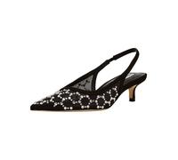 STEVE MADDEN Escarpins à bride arrière 'Kari-MR' noir / transparent, Taille 38