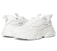Steve Madden Femme Possession Basket, Blanc Opulenter Garten, 43 EU