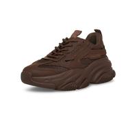 Steve Madden Femme Possession Basket, Marron foncé, 40 EU