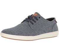 Steve Madden Homme Fenta Baskets Tendance, Tissu Bleu, 44 EU