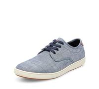 Steve Madden Homme Fenta Baskets Tendance, Tissu Bleu, 46 EU