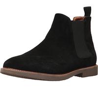 Steve Madden Homme Highline Bottine Chelsea, Daim Noir, 40 EU