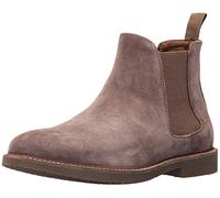 Steve Madden Homme Highline Bottine Chelsea, Suédine Taupe, 42 EU
