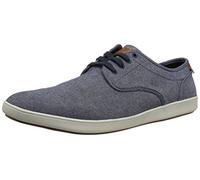 Steve Madden Mens Fenta Lace Up Oxford Shoes, Blue Fabric, US 14