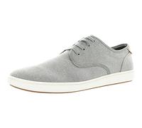 Steve Madden Mens Fenta Lace Up Oxford Shoes, Grey Fabric, US 14