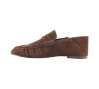 Steve Madden Mocassin Roger - Marron chocolat daim | Daim doux, style Penny Loafer, semelle plate, design classique, couleur chocolat