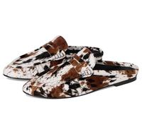 Steve Madden Mocassins Rafe pour femme, imprimé vache, 40 EU