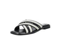 STEVE MADDEN Mule noir / blanc cassé, Taille 41