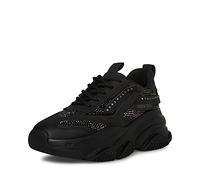 Steve Madden Possession Baskets à Plateforme pour Femme, Strass Noir., 37 EU