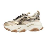 Steve Madden Possession-E Baskets Basse Femme en Suède Daim Beige