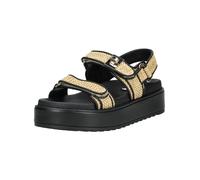 STEVE MADDEN Sandales 'Bigmona' champagne / noir, Taille 37