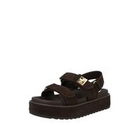 STEVE MADDEN Sandales 'Bigmona' marron / or, Taille 37