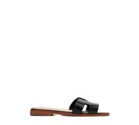Steve Madden Sandales Hadyn Slide pour femme, noir, 39-40 EU