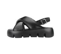 Steve Madden - Sandales Plates Backtrack - Femme - Chaussures - Noir - Taille: 39 EU