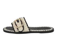 Steve Madden Seabreeze Sandales Plates Femme Marron Badeschuhe Slip-On