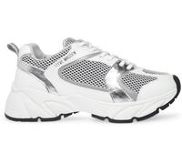 Steve Madden Standout Trainers Blanc/Argenté 3 (36) Female