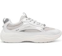 Steve Madden Steve Madden White Premioe Leather Trainers