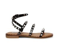 Steve Madden - Tongs à Carreaux- Multicolore- Style Décontracté - Femme - Chaussures - Noir - Taille: 36 EU