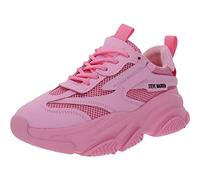 Steve Madden Women's Besitz Sneaker, Rose Vif, 39-40 EU