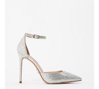 Steve Madden Women's Ravaged S Stiletto Court Shoes Argent 6 (39) Female