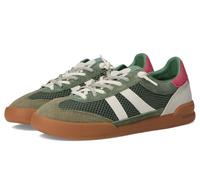 Steve Madden Women's Verdict Sneaker, Green Multi, 8.5