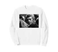 Steve McQueen, Acteur et Pilote de Moto The Great Escape 1969 Sweatshirt