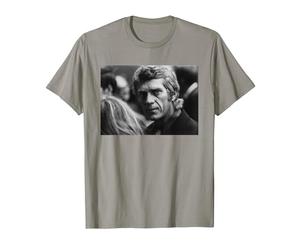 Steve McQueen, Acteur et Pilote de Moto The Great Escape 1969 T-Shirt