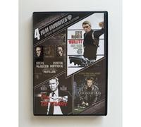 Steve Mcqueen Collection Papillon Bullitt Getaway - Dvd