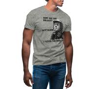 Steve McQueen How are Your Breaks | T-Shirt Gris pour Homme Size M