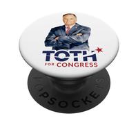 Steve Toth for Congress - Watercolor Graphic Conservative PopSockets PopGrip Adhésif