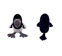 Steve Und Maggie Plush Figur Spielzeug, Krähe Plüsch Puppe Cartoon Schwarzer Vogel Gefülltes Kissen Halloween Dekoratives Spielzeug & Gemütlicher Kuschel Begleiter Magpie Plüschspielzeug