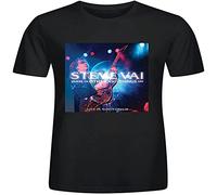Steve Vai Where Other Wild Things Tee Shirts for Men Black XL