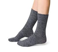 STEVEN Chaussettes En Laine D'alpaga Pour Femme Et Homme, Chaussettes De Mollet Unisexes Chaudes Et Confortables, Effet Thermique, Chaussettes Pour La Randonnée Et Dormir