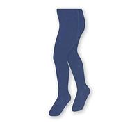 STEVEN Collants en coton uni et lisse pour enfants/Hauteur 27"-62"/Parfait pour les journées plus fraîches/Opaque/Collants pour enfants/Unisexe/Âges 0-11/Jeans/68cm-74cm