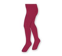 STEVEN Collants en coton uni et lisse pour enfants/Hauteur 68 cm-158 cm/Parfait pour les journées plus fraîches/Opaque/Collants pour enfants/Unisexe/Âges 0-11/Vin rouge/116 cm-122 cm