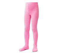 STEVEN Collants en coton uni et lisse pour enfants/Hauteur 68 cm-158 cm/Parfait pour les journées plus fraîches/Opaque/Collants pour enfants/Unisexe/Âges 0-11/Rose clair/128 cm-134 cm