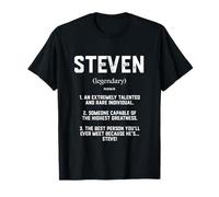 Steven Definition Funny Talented Great Steve Cosplay Stevens T-Shirt