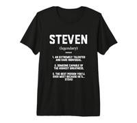 Steven Definition Funny Talented Great Steve Cosplay Stevens T-Shirt Haut de Gamme