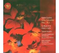 STEVEN ISSERLIS/LONDON S.O. - SAINT-SAENS-CELLO CONCERTOS 1&2 CD 5 TRACKS NEUF