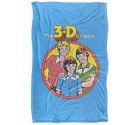 Steven Rhodes 3D Plaid Ultra Doux au Toucher Soyeux - 91 x 147 cm