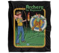Steven Rhodes Archery for Beginners Plaid Ultra Doux au Toucher Soyeux - 152 x 127 cm