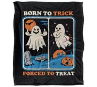 Steven Rhodes Born to Trick Plaid Ultra Doux au Toucher Soyeux - 152 x 127 cm