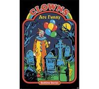Steven Rhodes - Clowns are Funny - 61x91,5cm AFFICHE / POSTER G